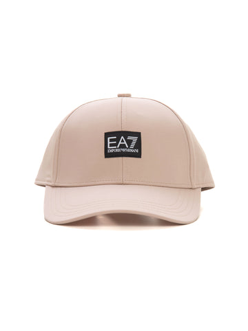 Cap with visor Beige EA7 Man