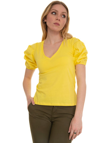 Yellow T-shirt Liu Jo Woman