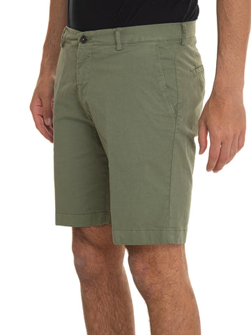 Cotton Bermuda shorts BERMUDA Green Berwich Man