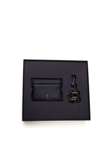 Card holder and key ring set GBBM-C-CASE-KEY-RING Black BOSS Man