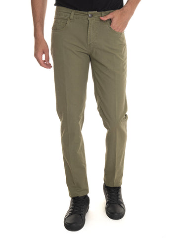 5-pocket trousers Green Fay Man