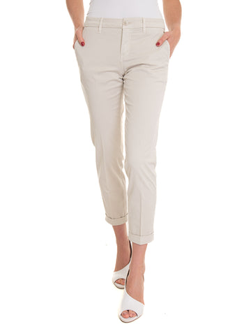 Cot chino trousers Beige Fay Woman