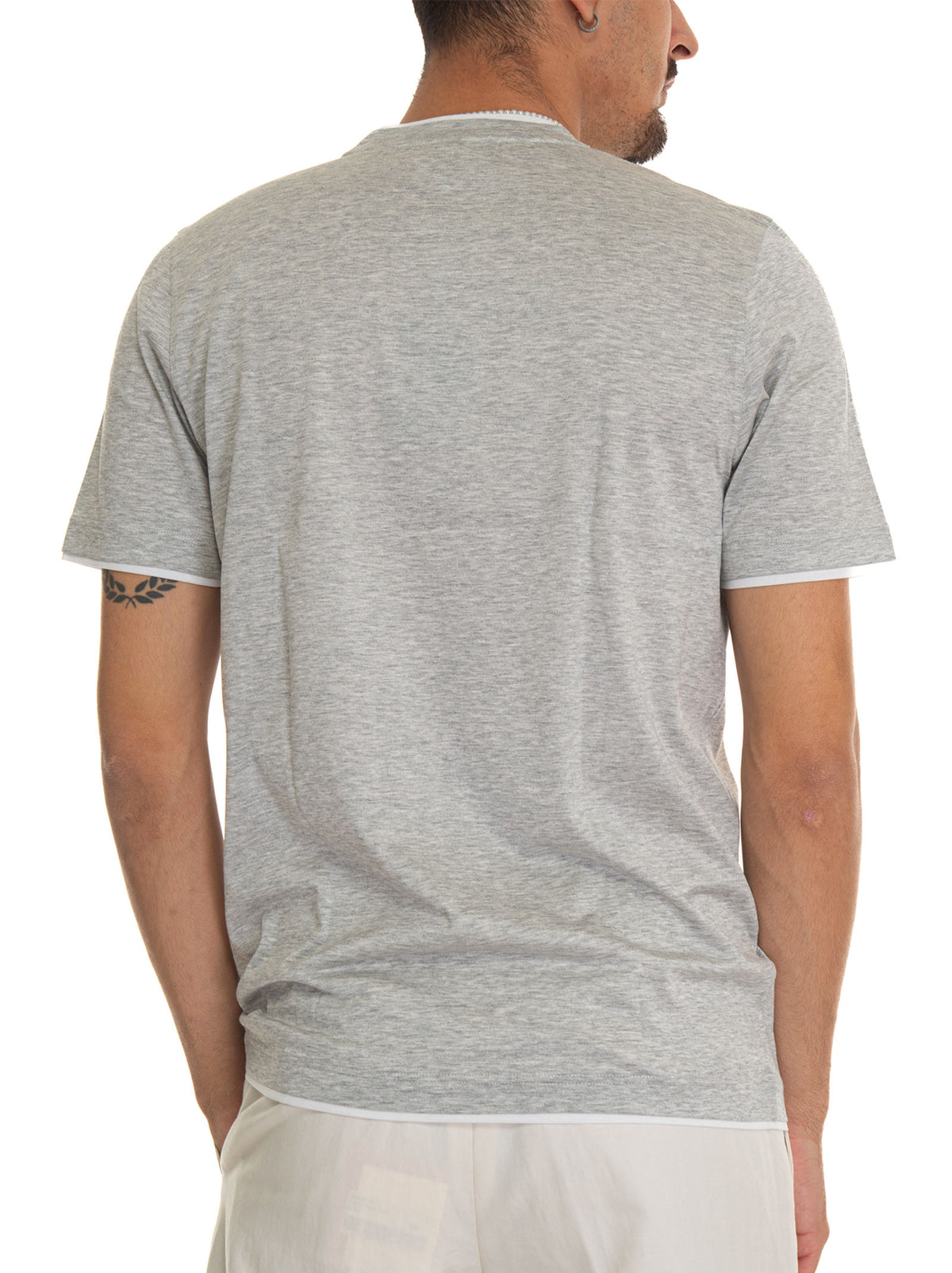 T-shirt Uomo Girocollo Cotone Slavato Maglia Mezze Maniche Tie Dye Bas T-shirt Uomo Girocollo Cotone Slavato Maglia Mezze Maniche Tie Dye Bas