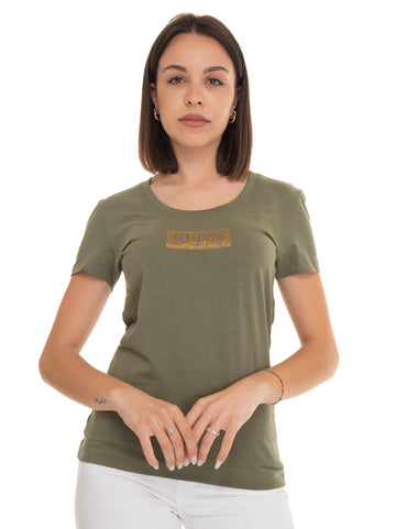 Guess Women's Green T-shirt