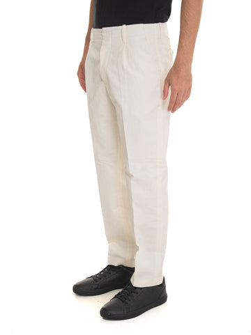 Pantalone modello chino CHINO1P-RESCA Ecrù Hindustrie Uomo