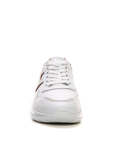 Sneakers alta Interactive3 Bianco-beige Hogan Uomo