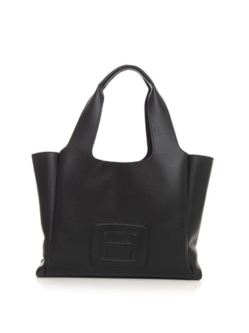 Hogan Donna H-bag Black leather bag