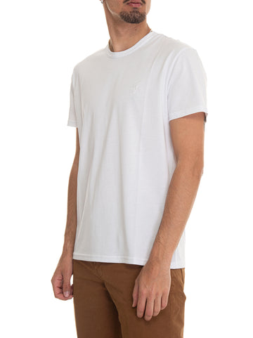 White Hogan Man half-sleeved crew-neck t-shirt