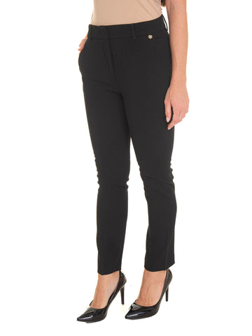 Pantalone modello chino Nero Liu Jo Donna