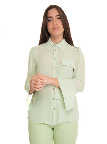 Green Liu Jo Donna women's shirt