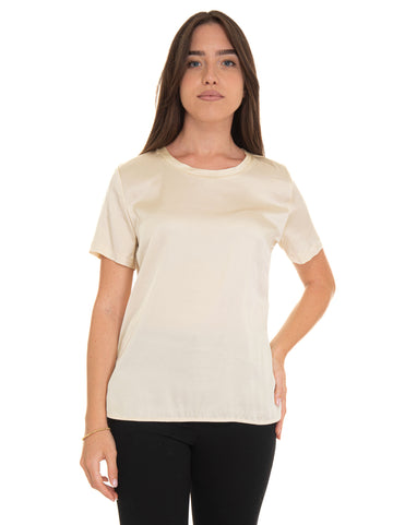 T-shirt Avorio Liu Jo Donna