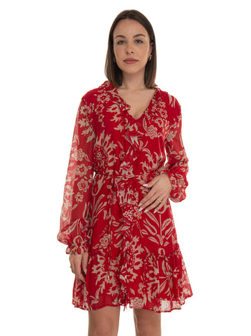 Red-white women's dress Liu Jo Donna