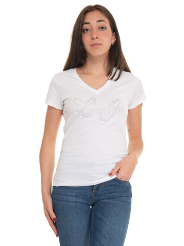 White T-shirt Liu Jo Woman