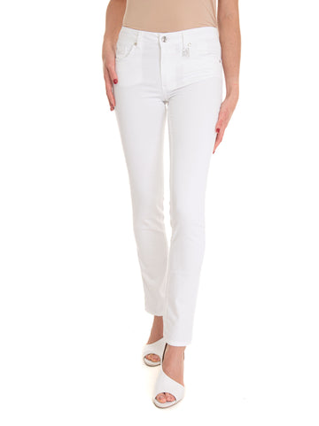 MAGNETIC 5 pocket jeans White Liu Jo Woman