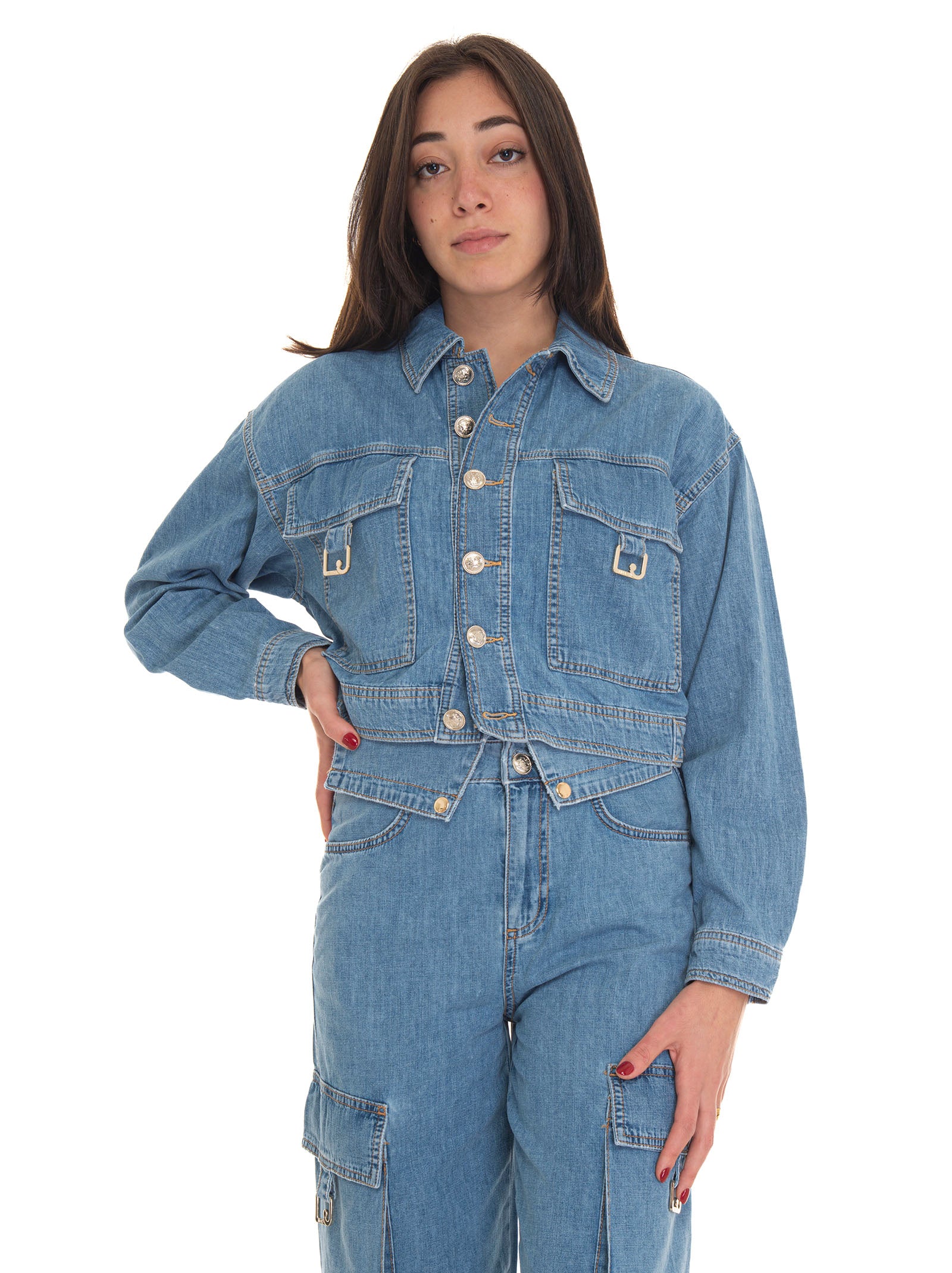 Short light denim jacket Liu Jo Woman Scaglione Ischia