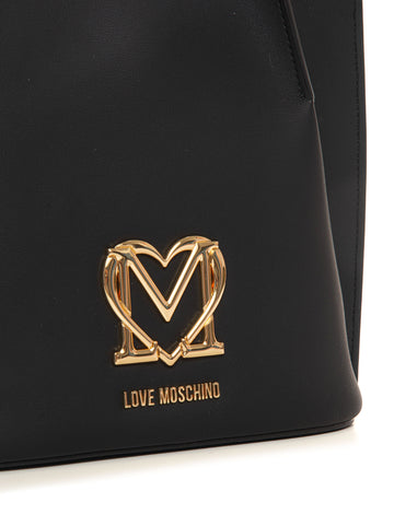 Bucket bag Black Love Moschino Woman