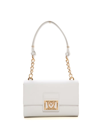 Medium bag White Love Moschino Woman