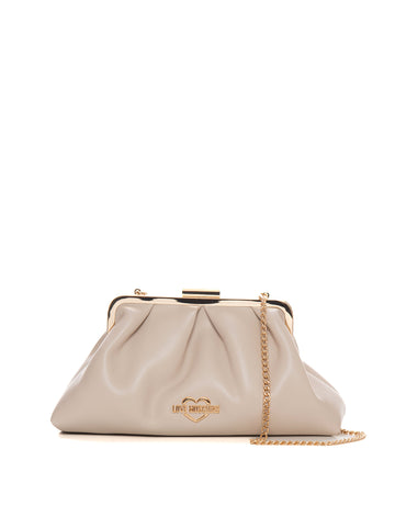 Small Ivory Bag Love Moschino Woman