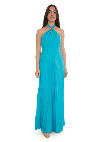 Long Turquoise dress Luckylu Woman