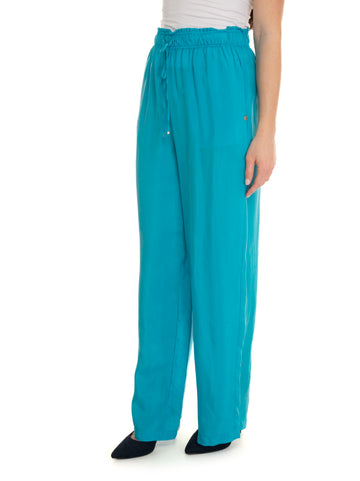 Soft trousers Auronzo Turquoise Pennyblack Woman