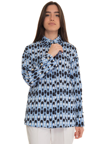 Camicia morbida da donna Ettore Azzurro Pennyblack Donna