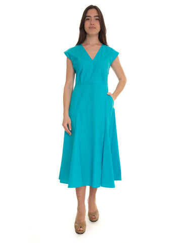 Cotton dress Apple Turquoise Pennyblack Woman