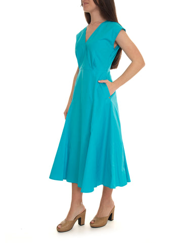 Cotton dress Apple Turquoise Pennyblack Woman