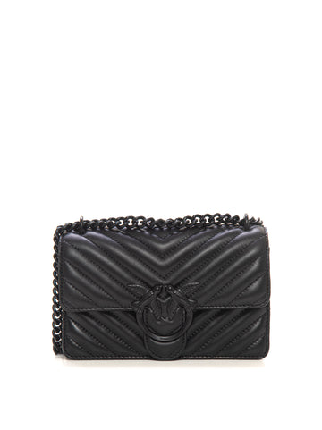 Love one-mini small rectangular bag Black Pinko Woman