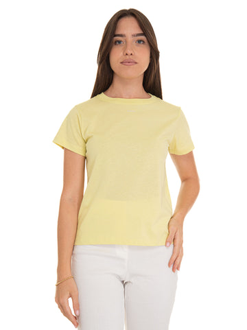 T-shirt Giallo Pinko Donna