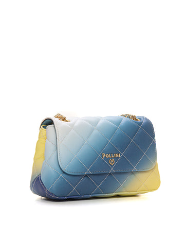 Chanel model bag Small chanel light blue Pollini Woman