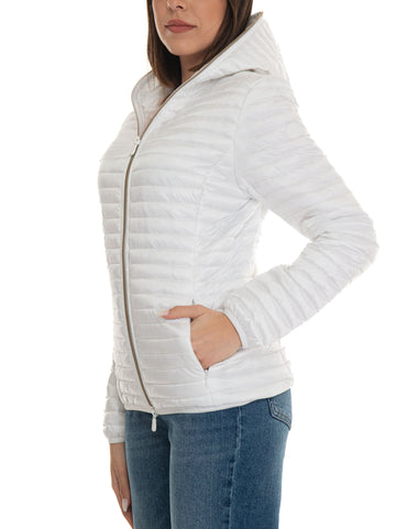 Alex quilted jacket in White Save the Duck Woman