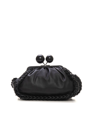Lecito soft leather bag Black Weekend Max Mara Woman
