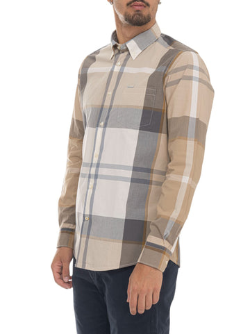 Barbour Men's Beige Long Sleeve Shirt