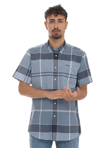 Barbour Men's Blue Half Sleeve Shirt