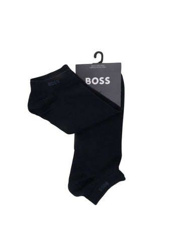 BOSS Men's Blue Short Sock