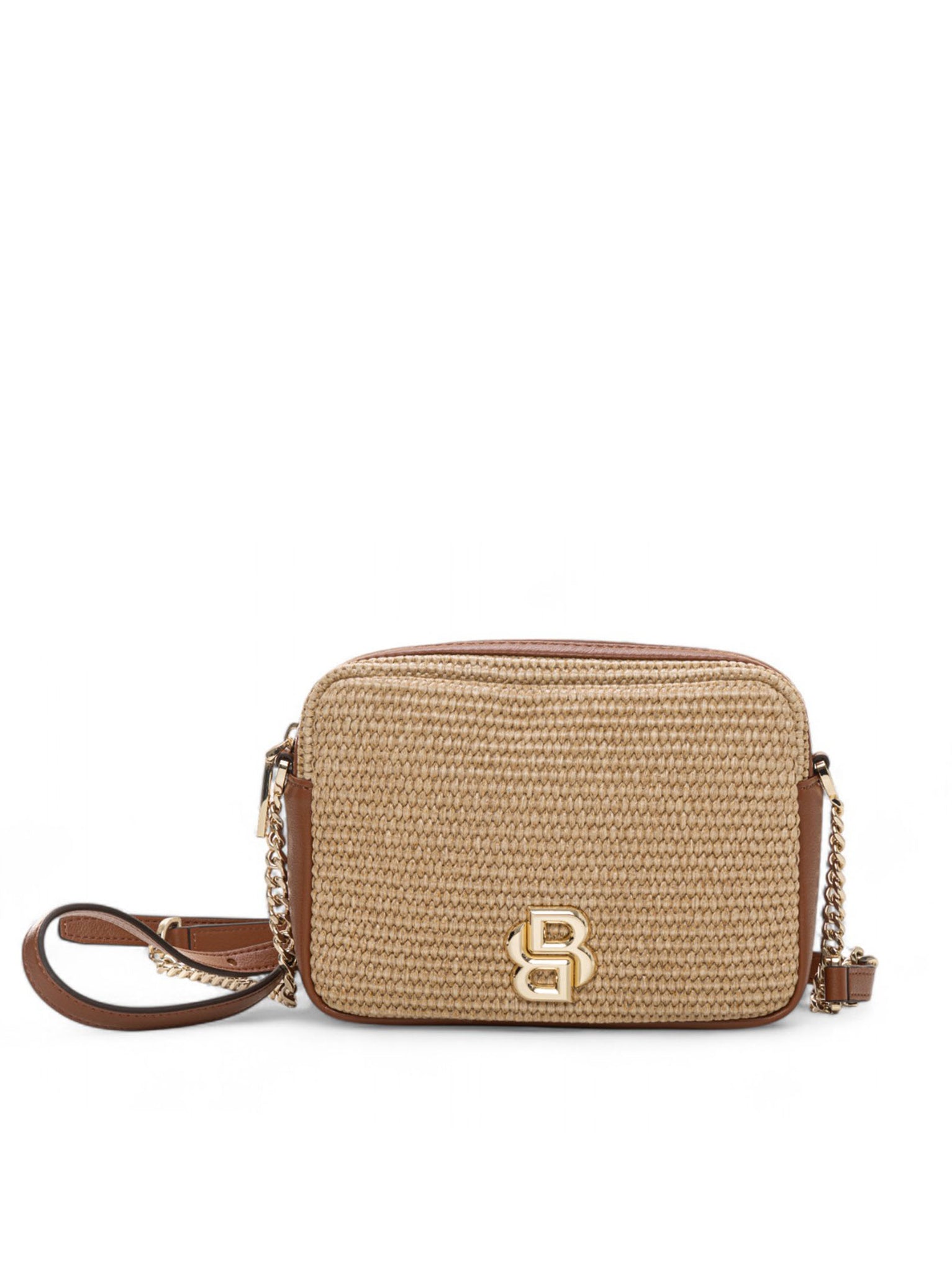 Borsa media Crossbody Beige BOSS Donna
