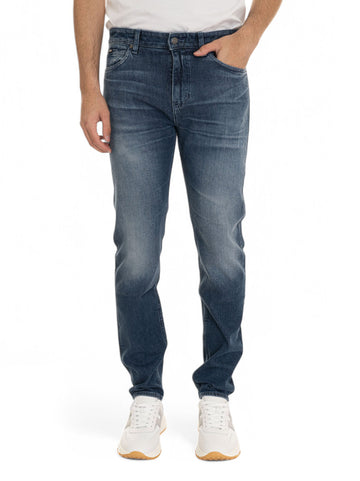 Jeans 5 tasche C-DELAWARE Denim medio BOSS Uomo
