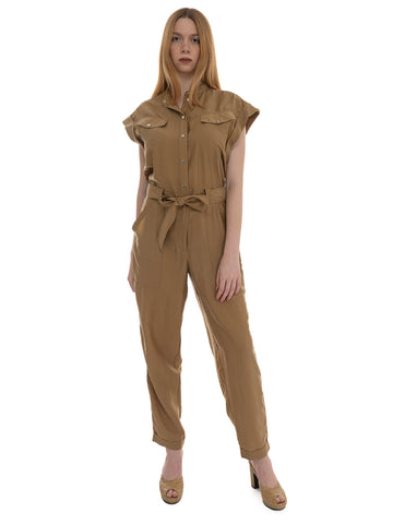 Tuta lunga Dridy Beige BOSS Donna