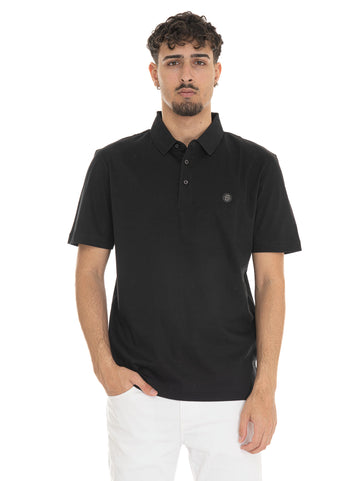 Polo manica corta  C-PARRIS01 Nero BOSS Uomo