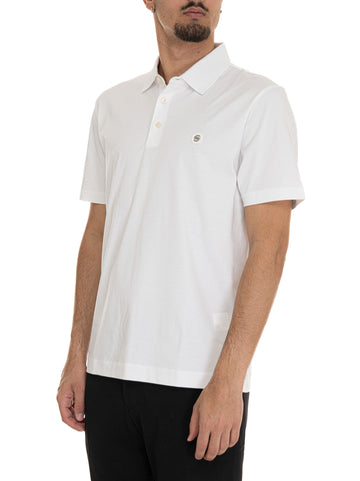 Polo manica corta  C-PARRIS01 Bianco BOSS Uomo