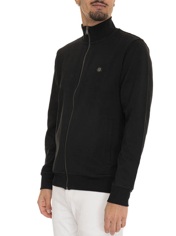 Felpa  C-SIZA01 Nero BOSS Uomo