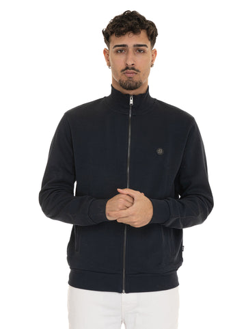 Felpa  C-SIZA01 Blu BOSS Uomo