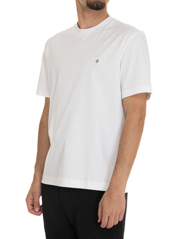 T-shirt manica corta C-TAUT01 Bianco BOSS Uomo