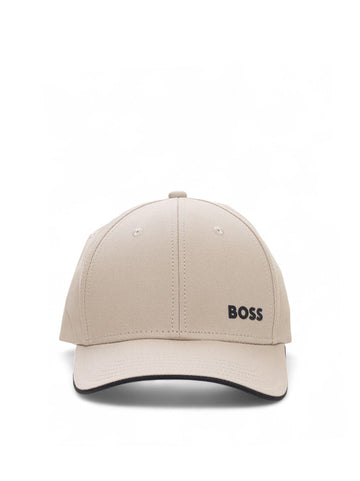 Cappello con visiera CAP-BOLD Beige BOSS Uomo