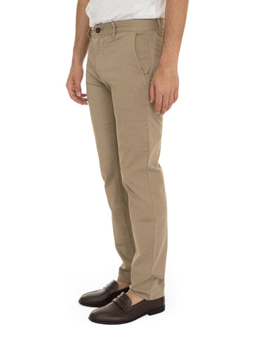 Pantalone in cotone Fango BOSS Uomo