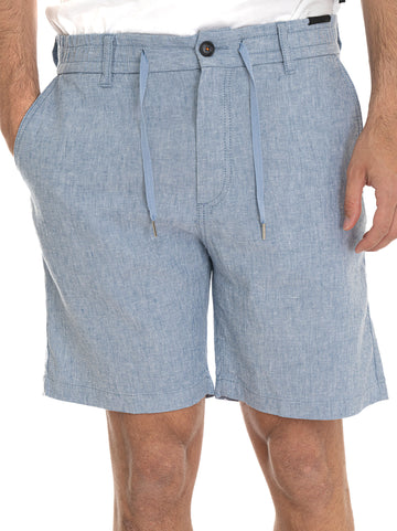 Bermuda CHINO-TAPERED-DS- Azzurro BOSS Uomo