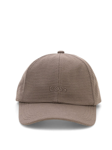 Cappello con visiera DERREL-WL Beige BOSS Uomo