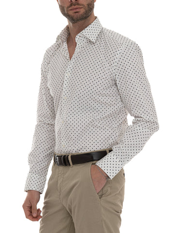 Camicia casual  H-HANK-KENT Beige BOSS Uomo