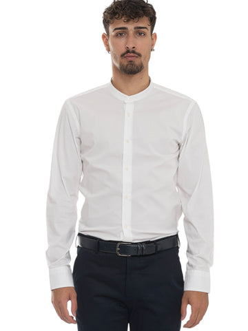 Casual Shirt H-HANK-S-STANDUP White BOSS Men
