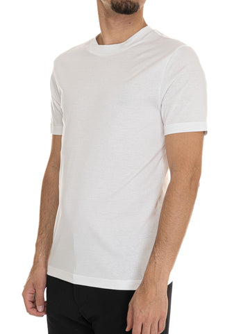 T-shirt girocollo mezza manica  H-TESSLER17 Bianco BOSS Uomo